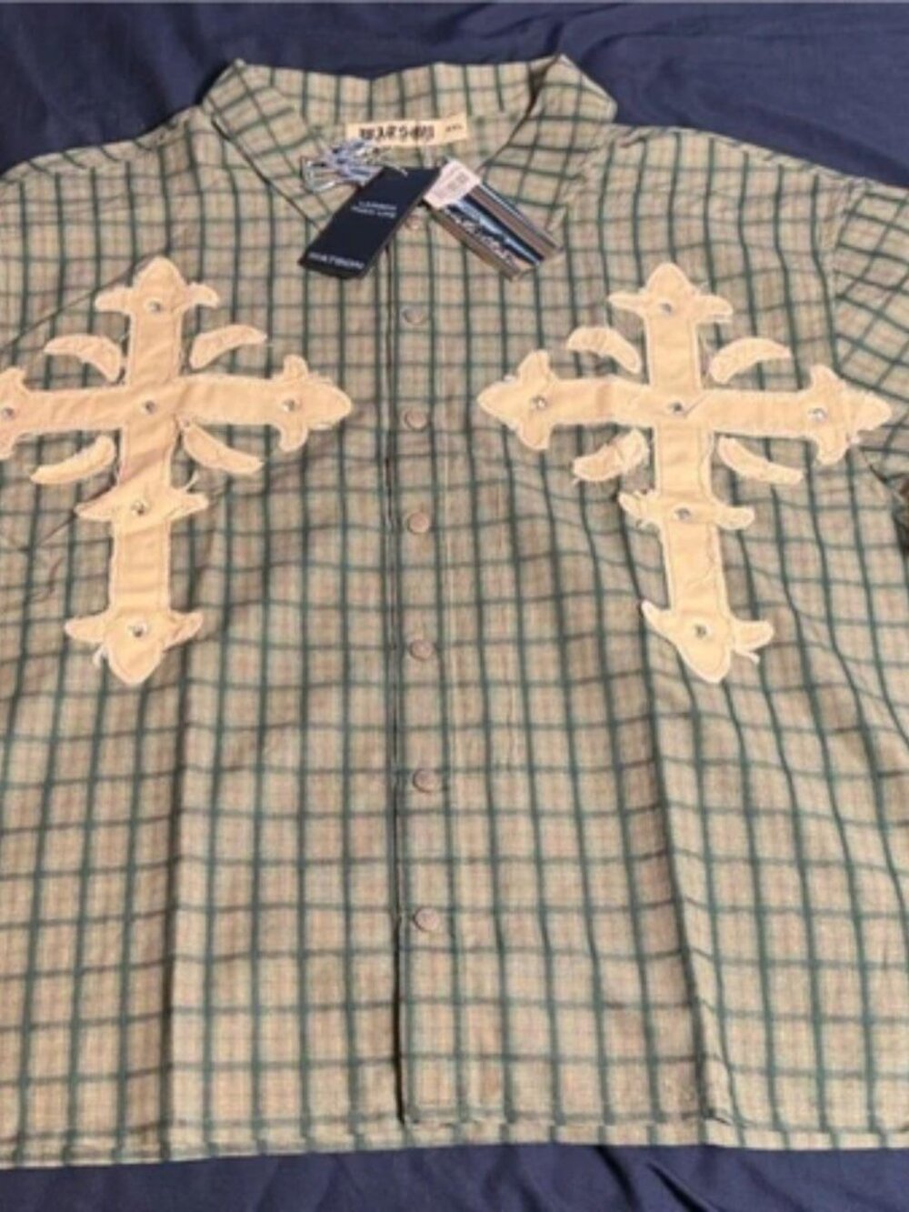 Watson Have Faith Short Flannel Shirt XXL